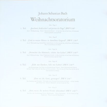 Telefunken SKH 25-T/1-3 - Johann Sebastian Bach, Nikolaus Harnon - Image 5