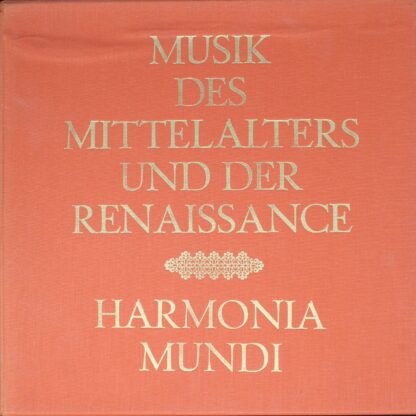 Harmonia Mundi HM 30922 XK - Various - Musik Des Mittelalters Un