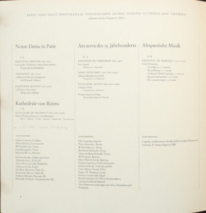 Harmonia Mundi HM 30922 XK - Various - Musik Des Mittelalters Un - Image 5