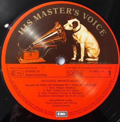 His Master's Voice 27 0427 1 - Wolfgang Amadeus Mozart, Hans-Mar - Image 5