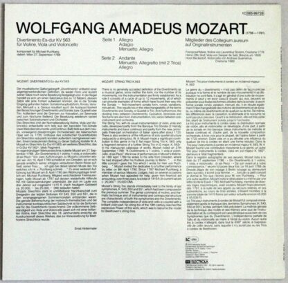 Deutsche Harmonia Mundi 1C 065-99 726 - Wolfgang Amadeus Mozart, - Image 2