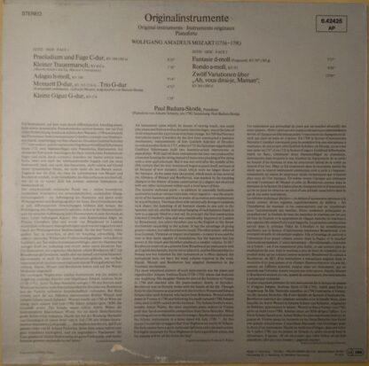 Telefunken 6.42425 - Paul Badura-Skoda - Pianoforte - Image 2