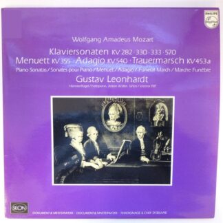 Philips 6775 002 - Wolfgang Amadeus Mozart, Gustav Leonhardt - K