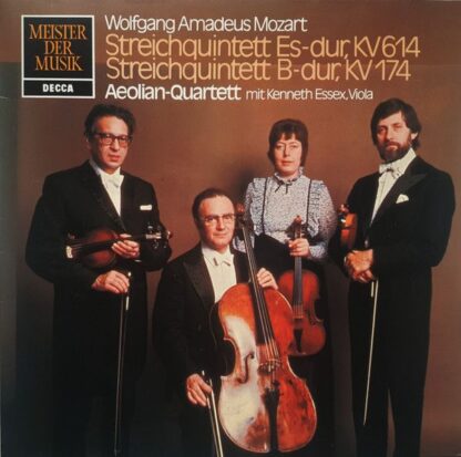 DECCA 6.42414 - Wolfgang Amadeus Mozart, Aeolian String Quartet,