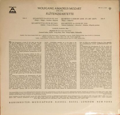 Bärenreiter-Musicaphon BM 30 L 1809 - Wolfgang Amadeus Mozart, S - Image 2