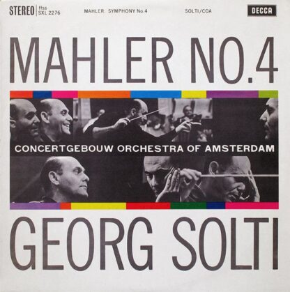 DECCA SXL 2276 - Gustav Mahler, Concertgebouworkest, Georg Solti