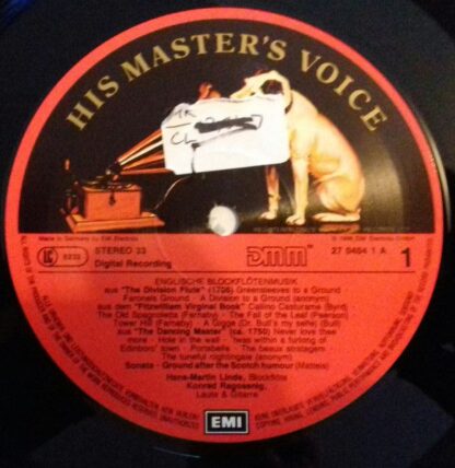 His Master's Voice Digital 27 0404 1 - Hans-Martin Linde, Konrad - Image 3