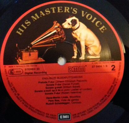 His Master's Voice Digital 27 0404 1 - Hans-Martin Linde, Konrad - Image 5