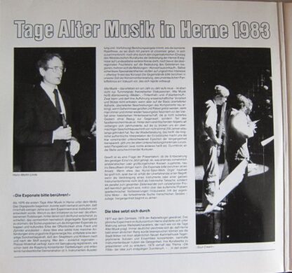 Stadt Herne 66.28293 - Various - Tage Alter Musik In Herne 1983. - Image 2