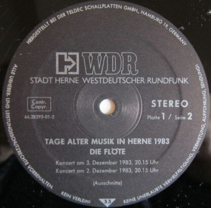 Stadt Herne 66.28293 - Various - Tage Alter Musik In Herne 1983. - Image 10