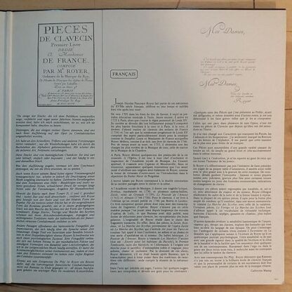 harmonia mundi France HM 1037 - William Christie, Joseph Nicolas - Image 3