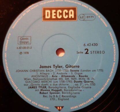 DECCA 6.42430 AH - James Tyler - Gitarre - Image 4