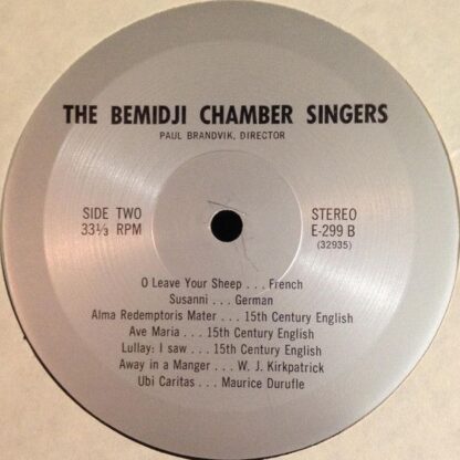 Encore Productions E-299 - The Bemidji Chamber Singers, Paul Bra - Image 4