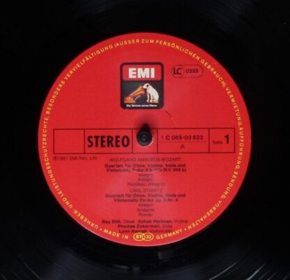 His Master's Voice ASD 3916 - Johann Christian Bach, Wolfgang Am - Image 3