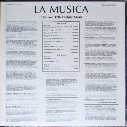 Leonarda LPI 123 - Carol Plantamura, Beverly Lauridsen, Jürgen H - Image 2