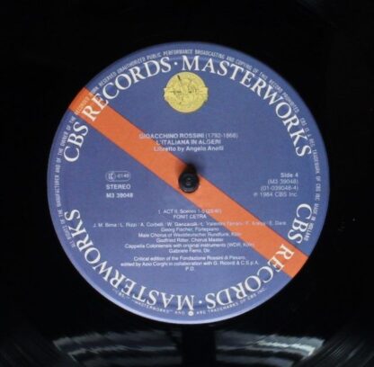 CBS Masterworks M3 39048 - Gioacchino Rossini - L'Italiana In Al - Image 9