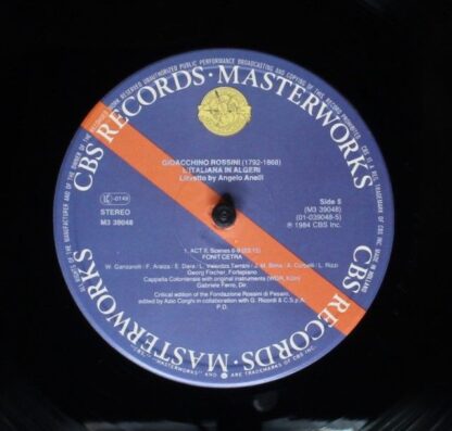 CBS Masterworks M3 39048 - Gioacchino Rossini - L'Italiana In Al - Image 10