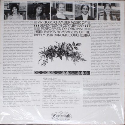 Collegium Records (3) COL 82-02 - Tafelmusik Baroque Orchestra - - Image 2