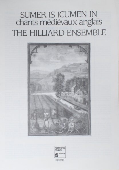 harmonia mundi France HMC 1154 - The Hilliard Ensemble - Sumer I - Image 3