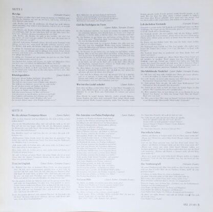 DECCA SXL 21 183-B - Gustav Mahler, Janet Baker, Geraint Evans, - Image 4