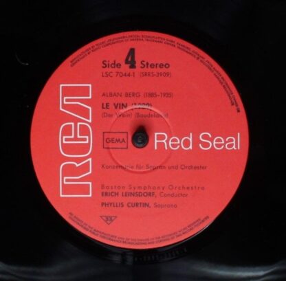 RCA Victor Red Seal LSC-7044/1-2 - Gustav Mahler, Boston Symphon - Image 8