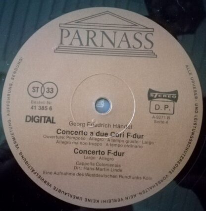 Parnass 41 383 1 - Georg Friedrich Händel, Festival Strings Luce - Image 4