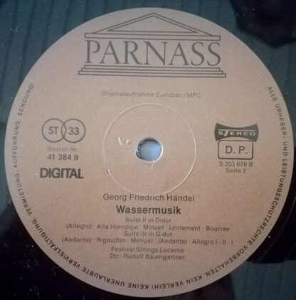 Parnass 41 383 1 - Georg Friedrich Händel, Festival Strings Luce - Image 6
