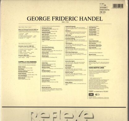 His Master's Voice Digital 27 0128 1 - Georg Friedrich Händel, C - Image 2
