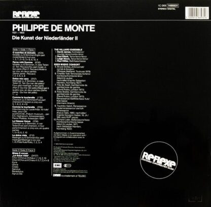 His Master's Voice 1C 069 1466931 - Philippe De Monte, The Hilli - Image 4