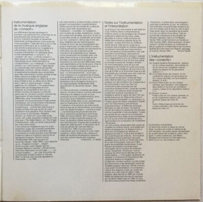 Deutsche Harmonia Mundi 1C 069-99 975 T - Anthony Holborne, Mich - Image 3