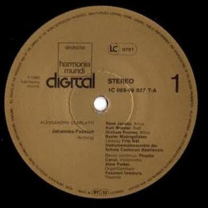 Deutsche Harmonia Mundi 1C 069-99 927 T - Alessandro Scarlatti, - Image 3