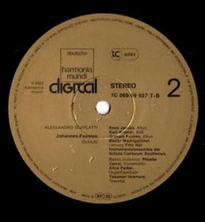 Deutsche Harmonia Mundi 1C 069-99 927 T - Alessandro Scarlatti, - Image 4
