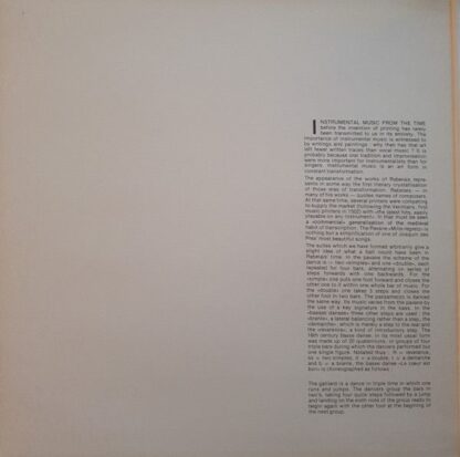 Harmonia Mundi HM 931 - Ensemble D'Instruments Anciens Harmonia - Image 3