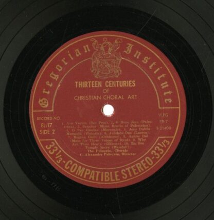 Gregorian Institute Of America EL-100 - The Peloquin Chorale, C. - Image 3