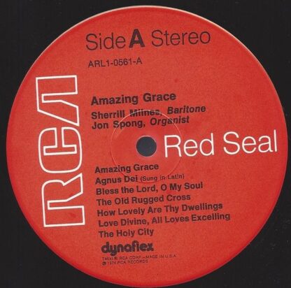 RCA Red Seal ARL1-0561 - Sherrill Milnes - Amazing Grace - Image 3