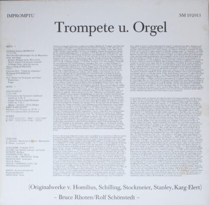 Impromptu SM 192913 - Bruce Rhoten, Rolf Schönstedt - Trompete U - Image 2