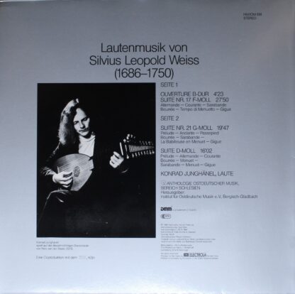 Deutsche Harmonia Mundi HM/IOM 691 - Sylvius Leopold Weiss, Konr - Image 2