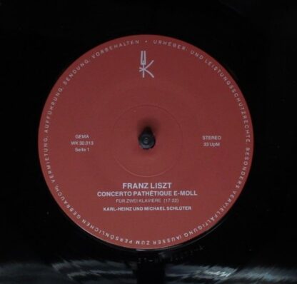 WK-Schallplatten WK 30.013 - Karl-Heinz Schlüter, Michael Schlüt - Image 3