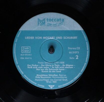 FSM FSM 53617 toc - Wolfgang Amadeus Mozart, Franz Schubert, Mag - Image 4