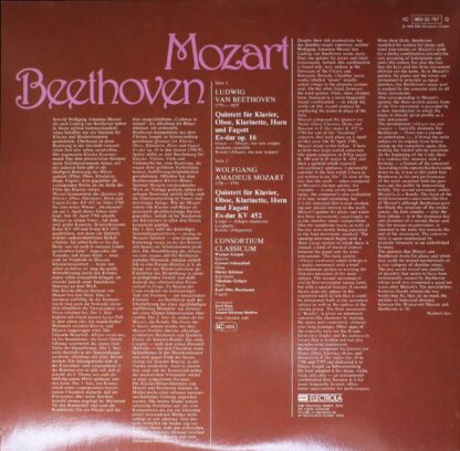 His Master's Voice 1C 063-30 787 - Wolfgang Amadeus Mozart, Ludw - Image 2