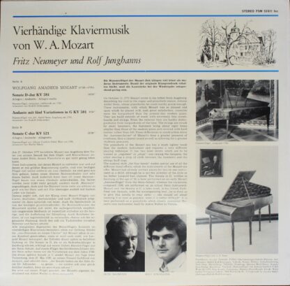 FSM FSM 53611 toc - Wolfgang Amadeus Mozart, Fritz Neumeyer, Rol - Image 2