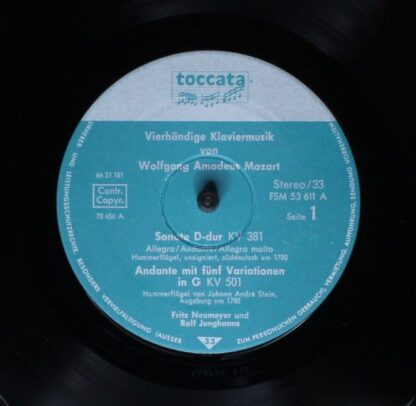 FSM FSM 53611 toc - Wolfgang Amadeus Mozart, Fritz Neumeyer, Rol - Image 3