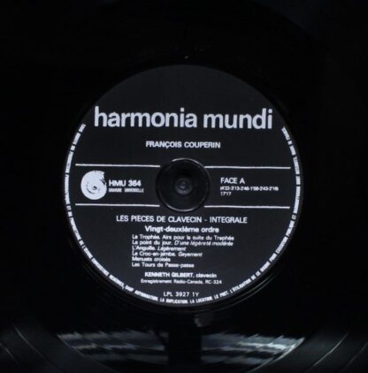 Harmonia Mundi HMU 4-363/4/5/6 - François Couperin, Kenneth Gilb - Image 7