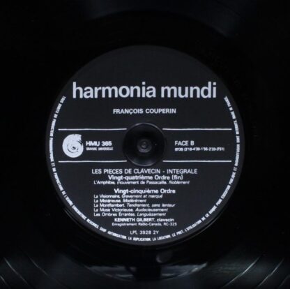 Harmonia Mundi HMU 4-363/4/5/6 - François Couperin, Kenneth Gilb - Image 10