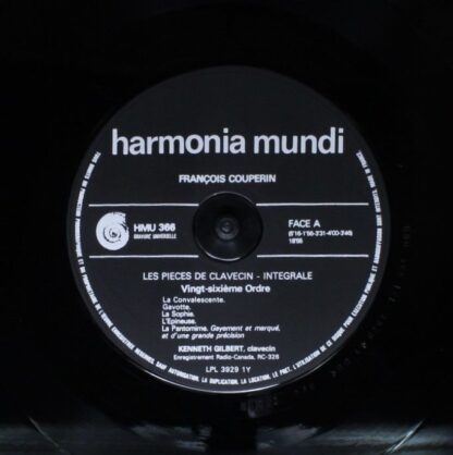 Harmonia Mundi HMU 4-363/4/5/6 - François Couperin, Kenneth Gilb - Image 11