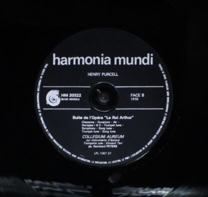 Deutsche Harmonia Mundi HM 20322 - Jean-Baptiste Lully, Henry Pu - Image 6