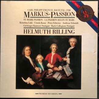 CBS Masterworks I2M 42511 - Carl Philipp Emanuel Bach, Krisztina