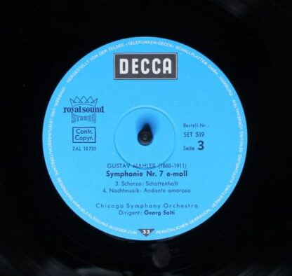 DECCA SET 518/19 - Gustav Mahler, Chicago Symphony Orchestra, Ge - Image 9