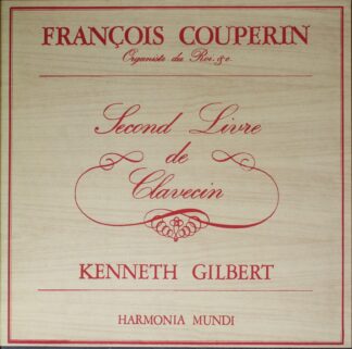 Harmonia Mundi HM4-355/6/7/8 - François Couperin,Kenneth Gilbert