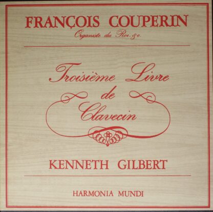 Harmonia Mundi HM4-359/360/361/362 - François Couperin, Kenneth